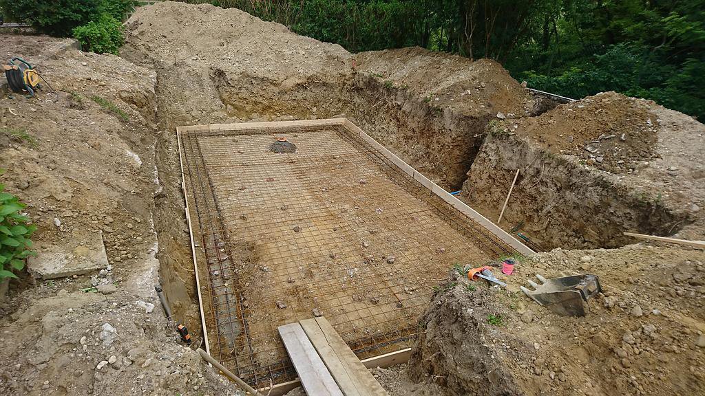 Création d'une piscine enterrée